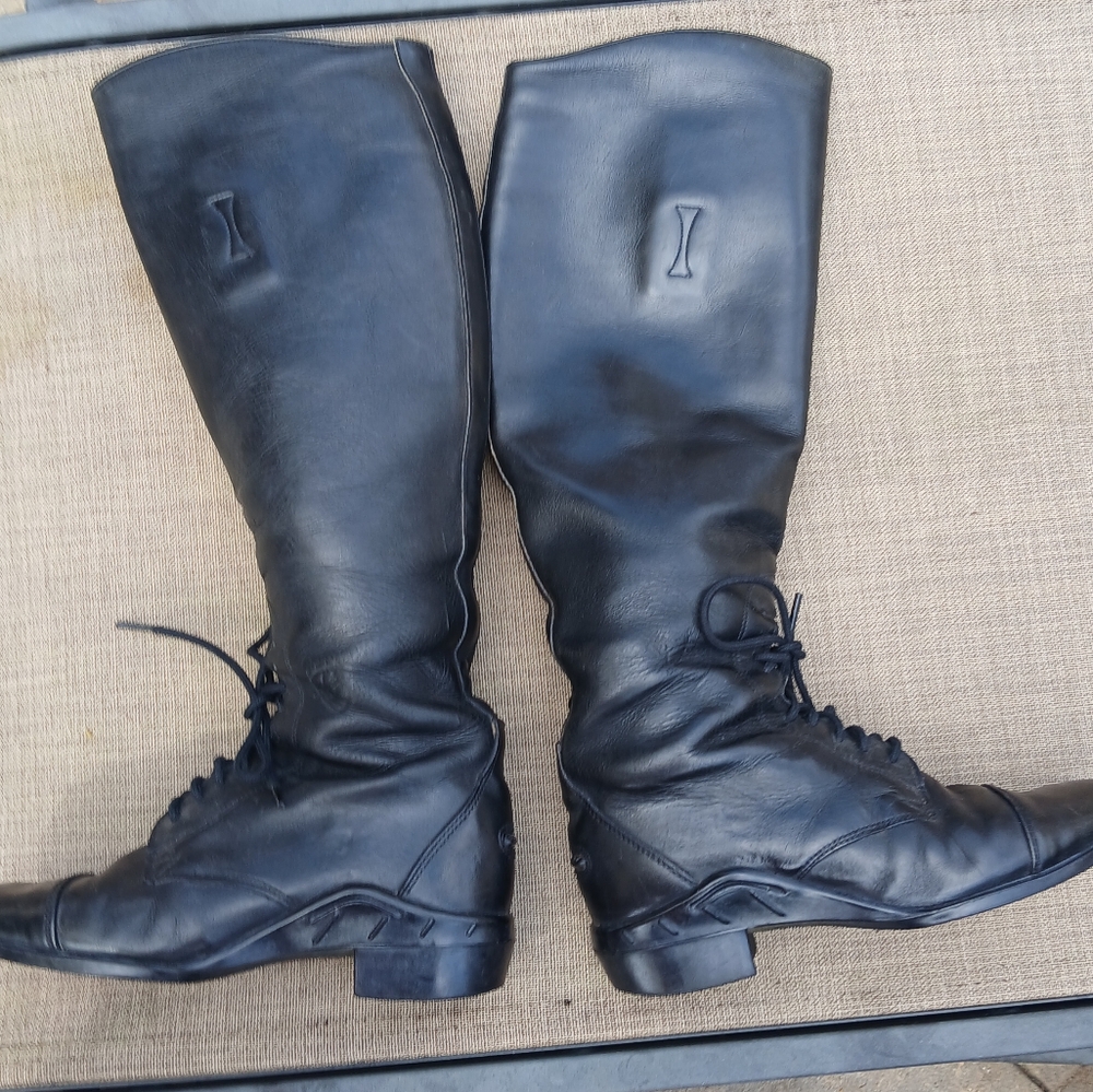 Ariat womens tall black riding boots